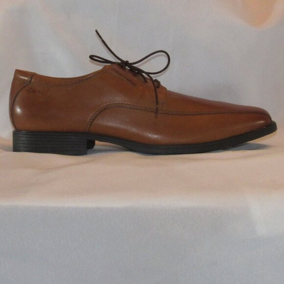 New Without Box - Clarks Tan Tilden Walk Lace-Up Derbys Size 14 M - Picture 10 of 14